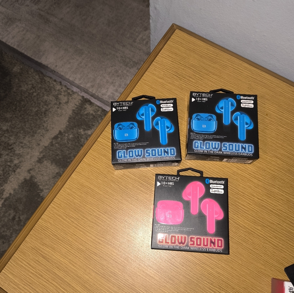 Different types of headphones and earbuds